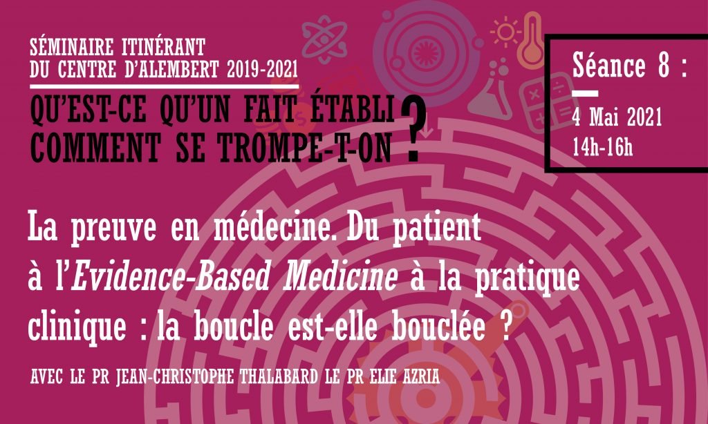 Badeau d'annonce du séminaire séance 8 du Centre d'Alembert le 4 mai 2021 à 14h