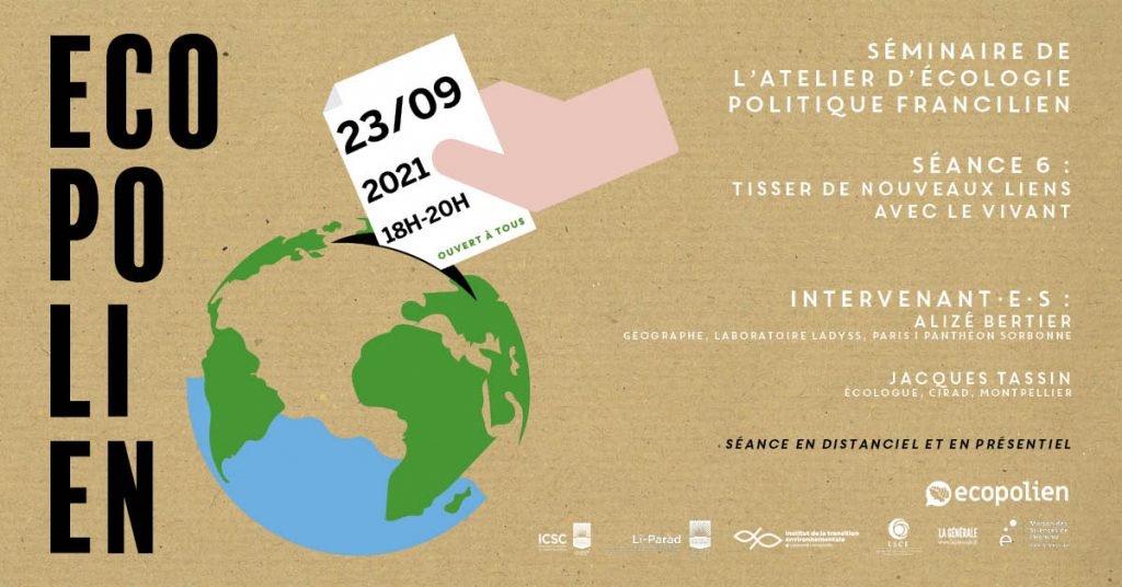Seance 6 du séminaire ECOPOLIEN